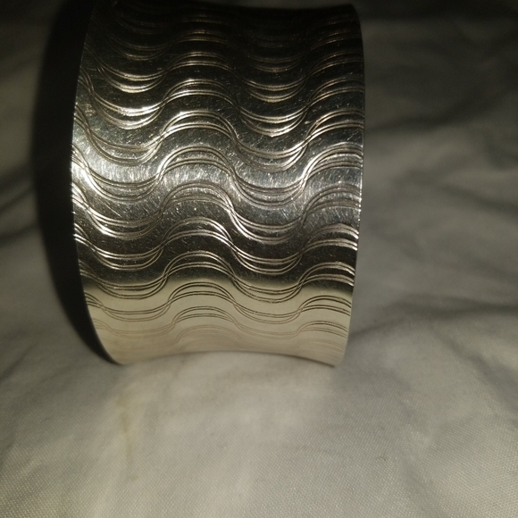 Sterling Silver Cuff Bracelet - Picture 2 of 3